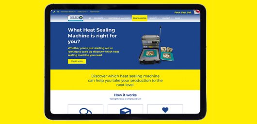 Soken Engineering launches online configurator to simplify how you choose the correct heat sealing machine for your needs