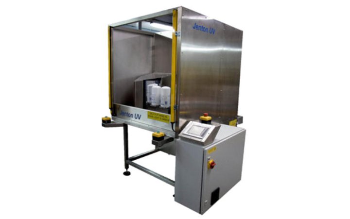 Rotary UV Curing System for screen printed products
