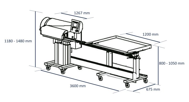 Pronova 510 Technical Specification With Work Table