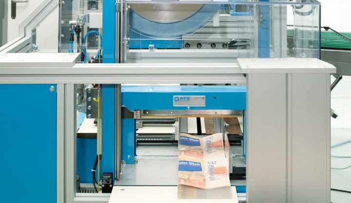US 2000 FAB A Automatic Banding Machine In Action
