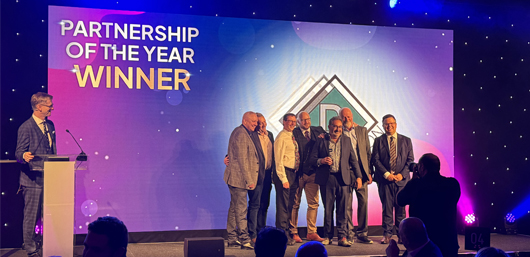 JentonDimaco win Partnership of the Year Award at Automate UK